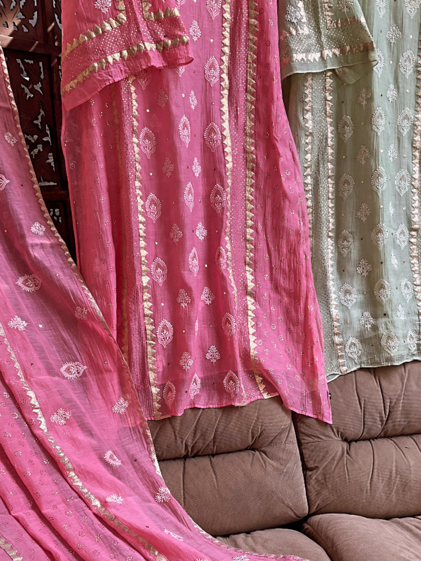 Premium Rich and Classy Mulmul Ensemble