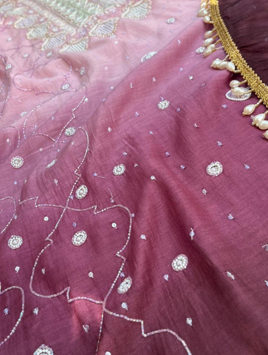 Pure Mulmul Chikankari Ensemble