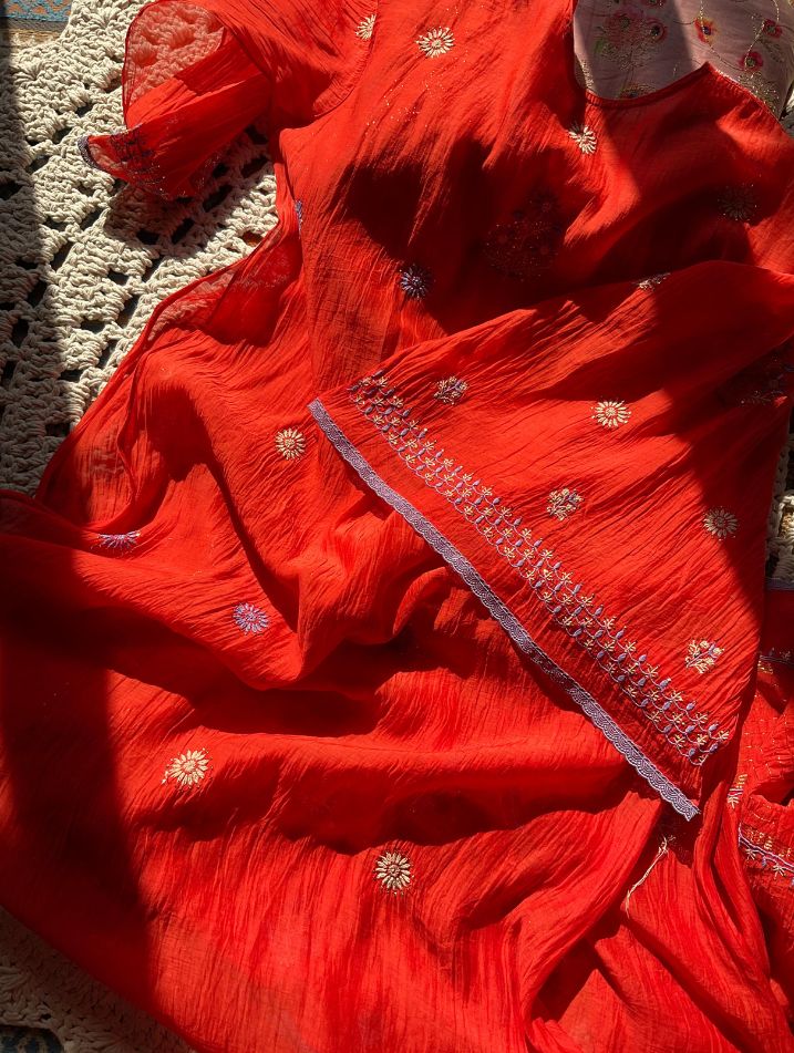 Ensemble Tunique Coupe A Semi-Cousue Élégante
