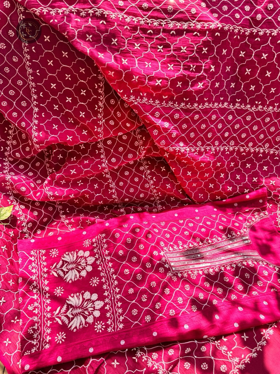 Exclusive Chikankari Mulmul Anarkali