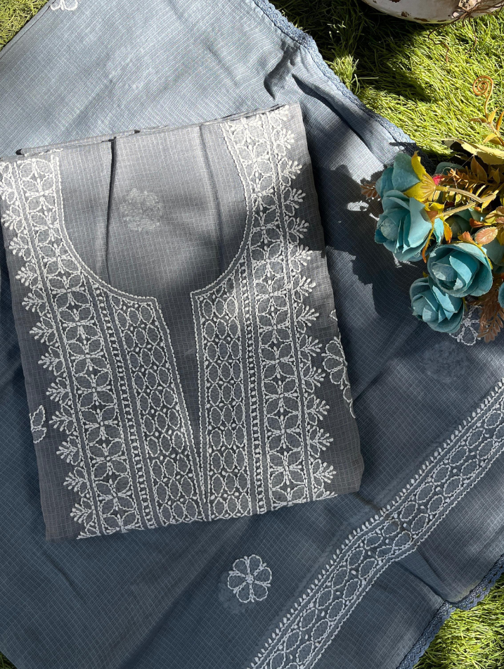 Ensemble Kota Chikankari Pur