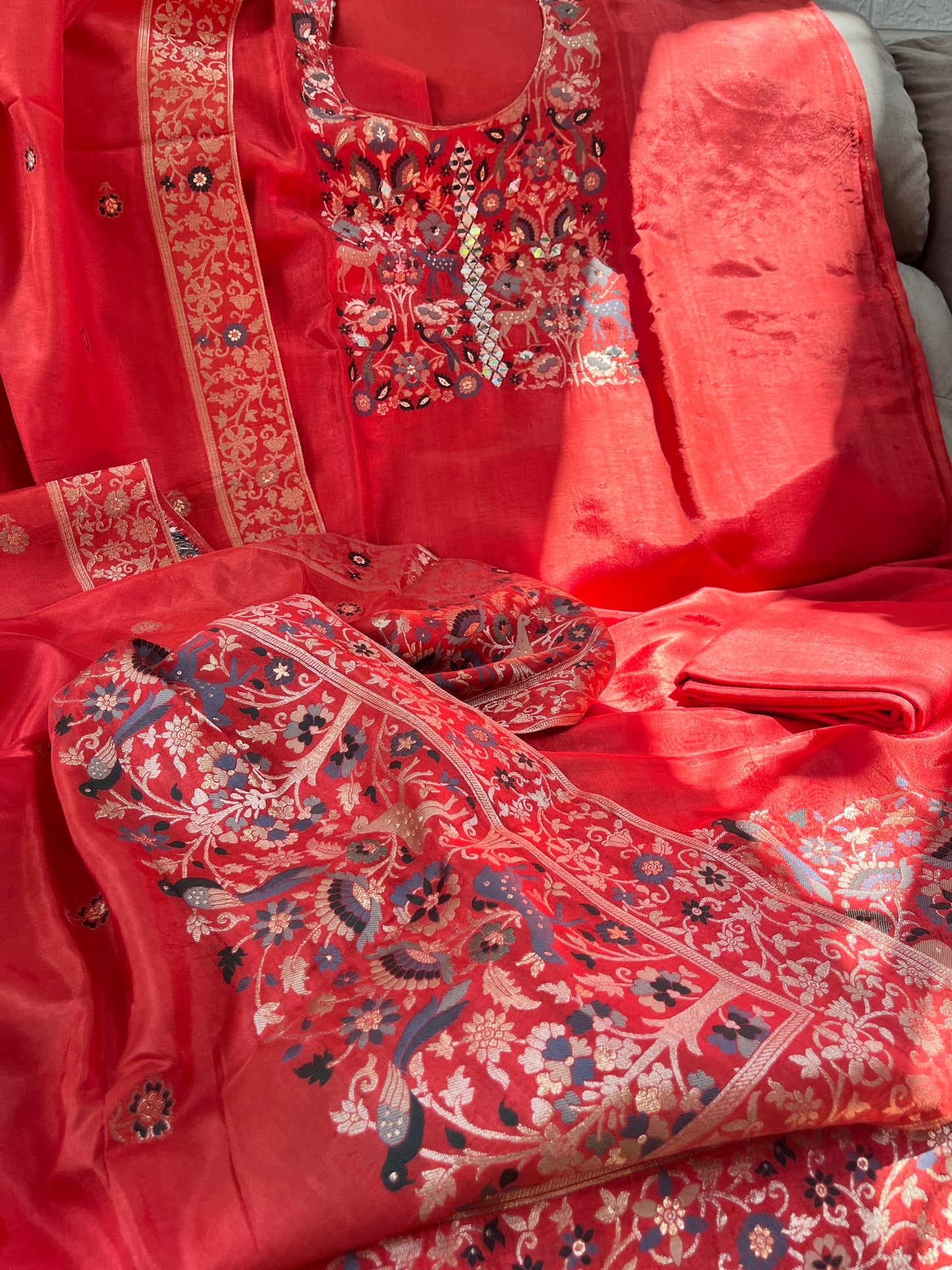 Gorgeous Banarasi Kurta Set