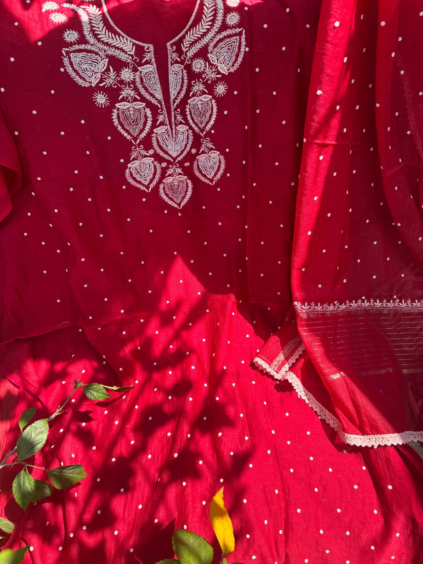 On Sale Mulmul kurta and dupatta