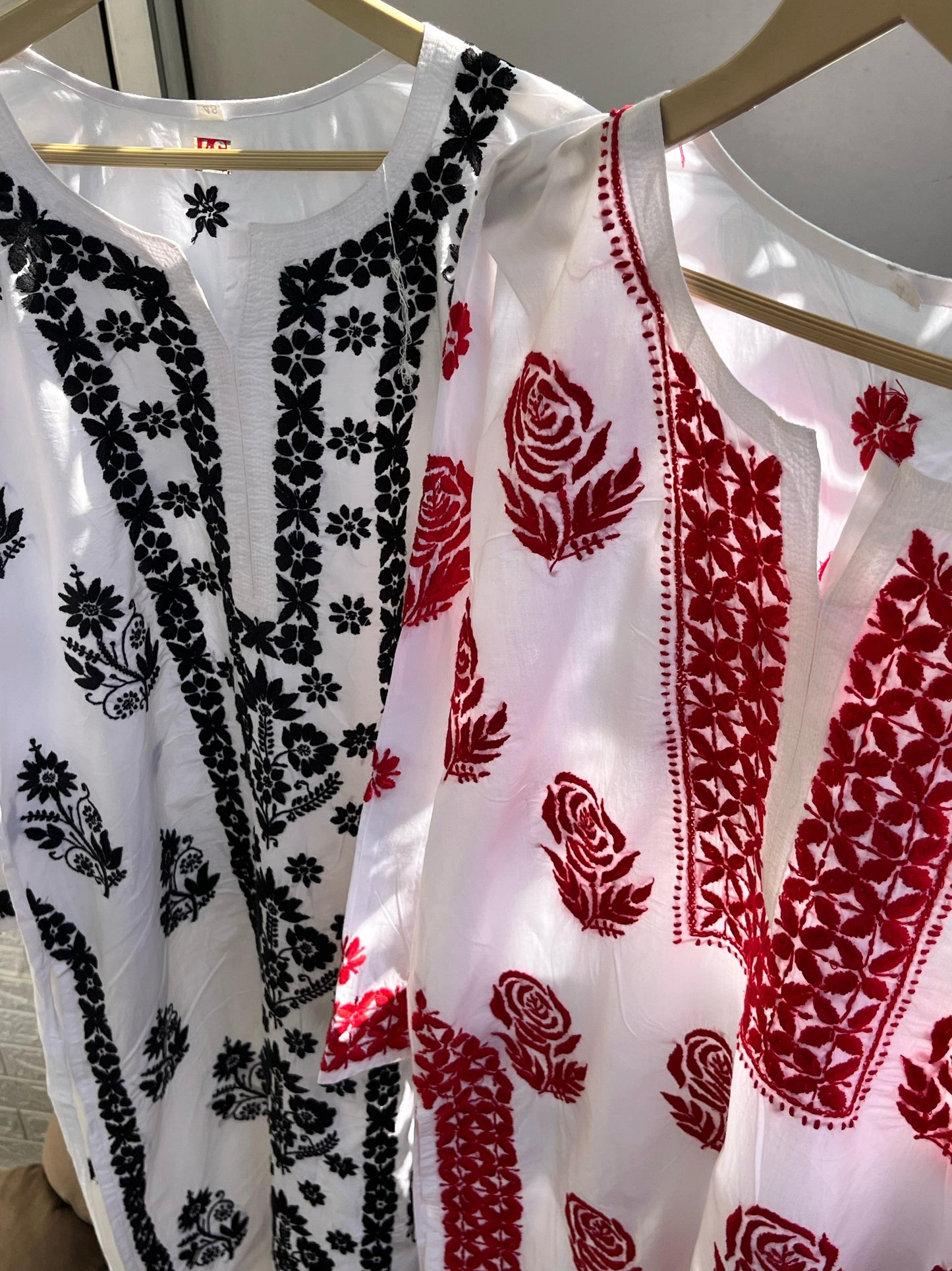 Pure Cotton Kurta with Fine Chikankri Work