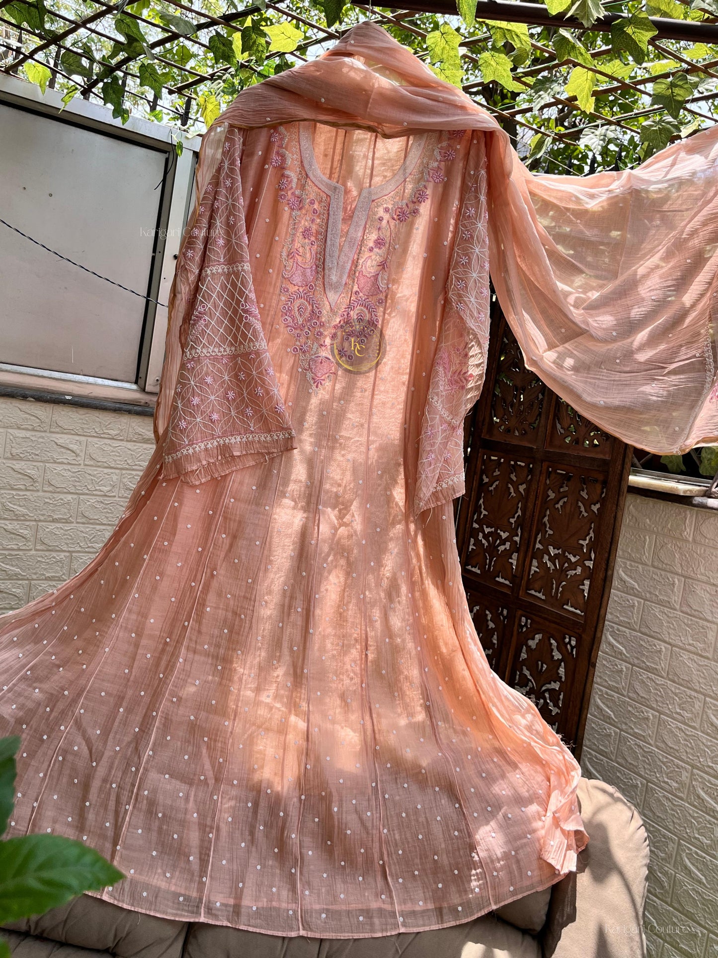 Masterpiece in Motion Anarkali Adorned with Timeless Craftsmanship