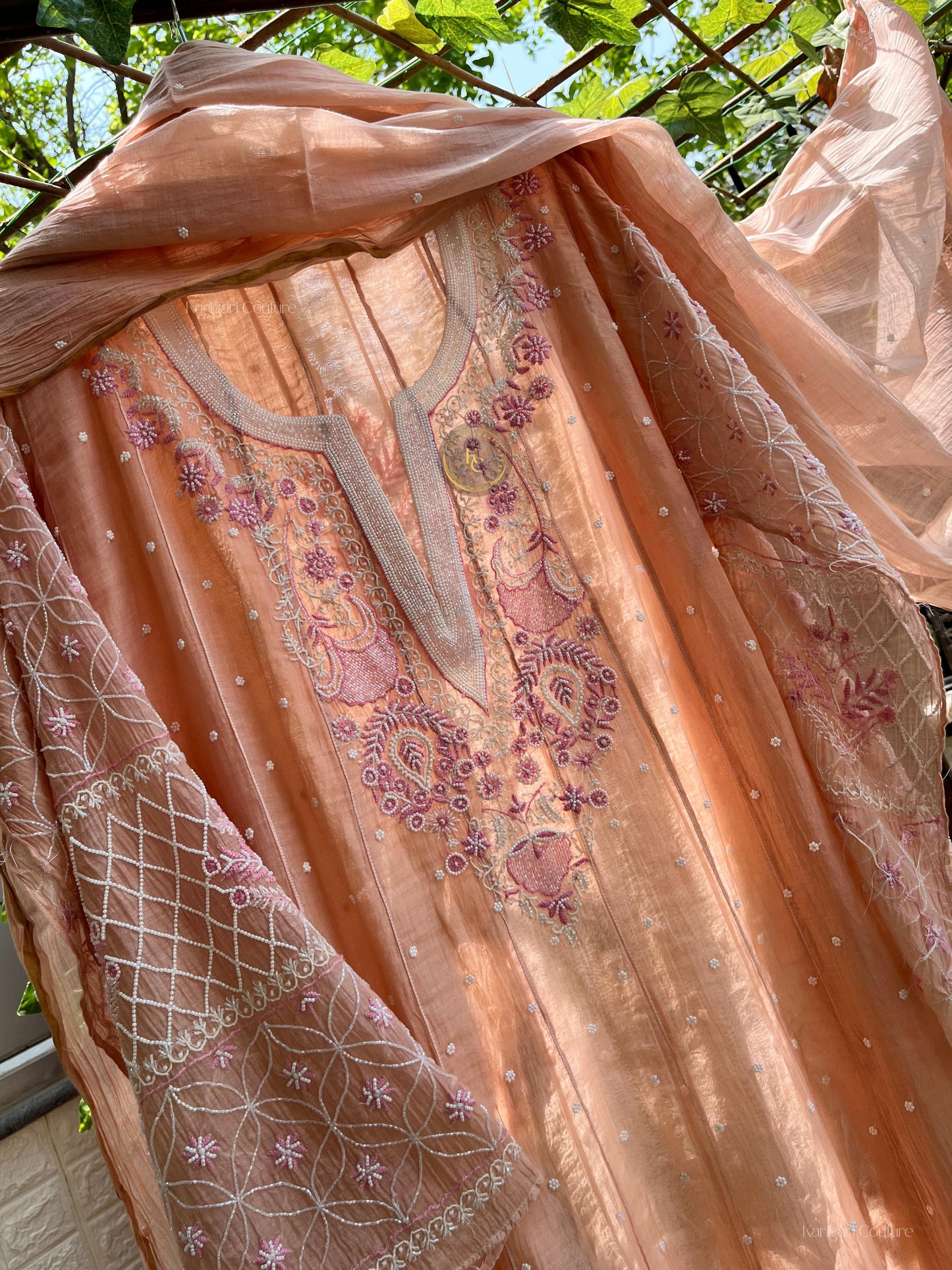 Masterpiece in Motion Anarkali Adorned with Timeless Craftsmanship