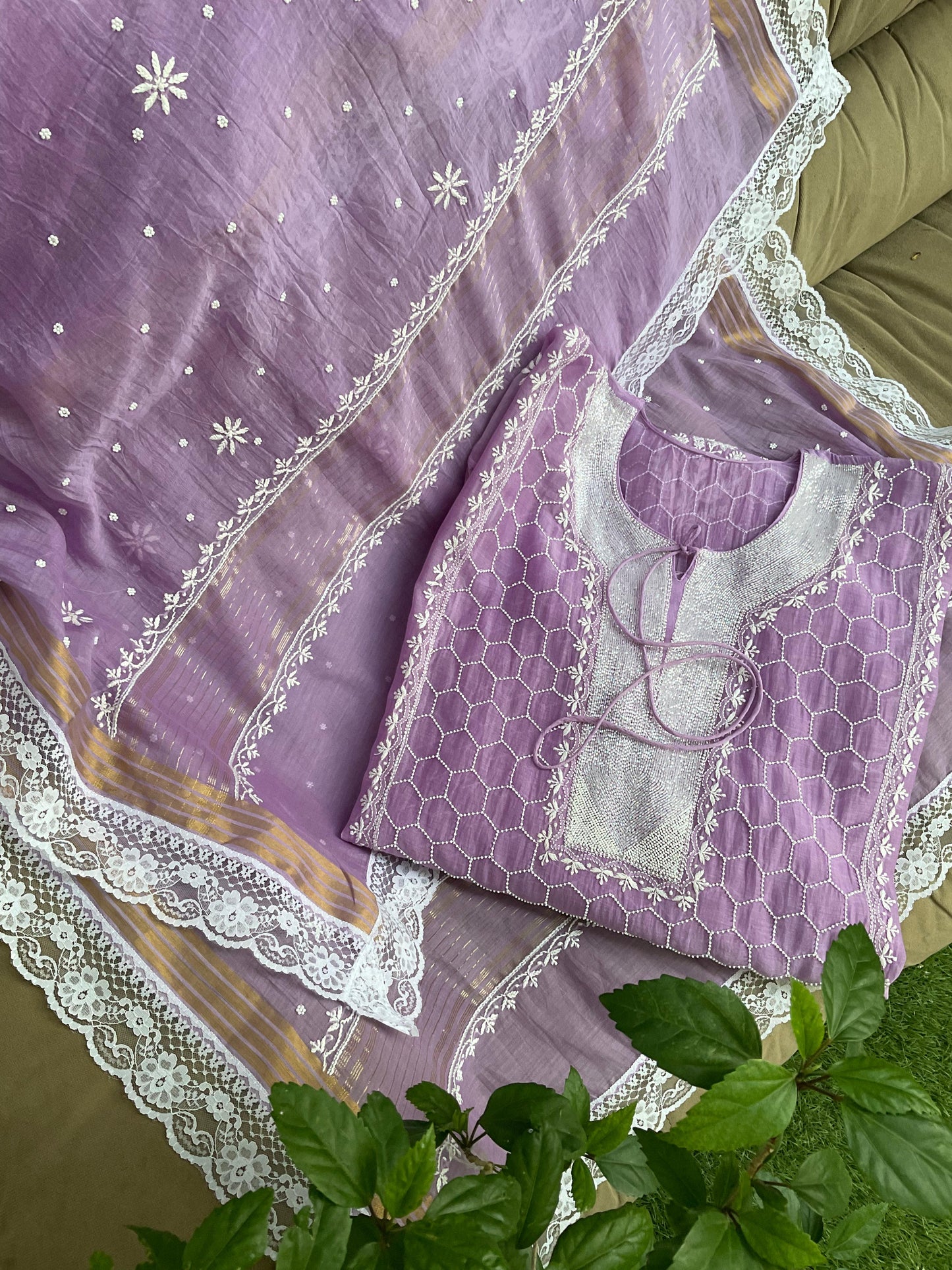 Pastel Elegance in Mulmul