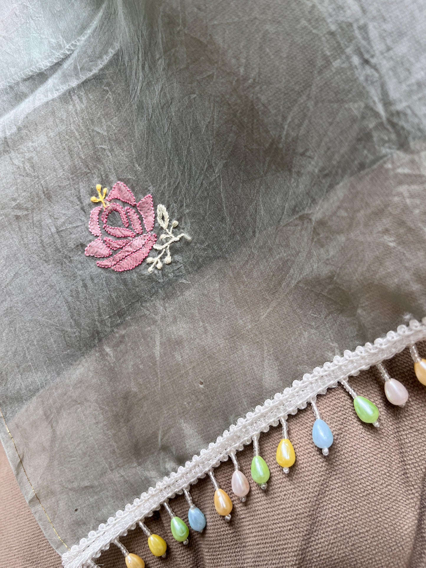 Pure Elegance in Silk Organza Kurta & Dupatta