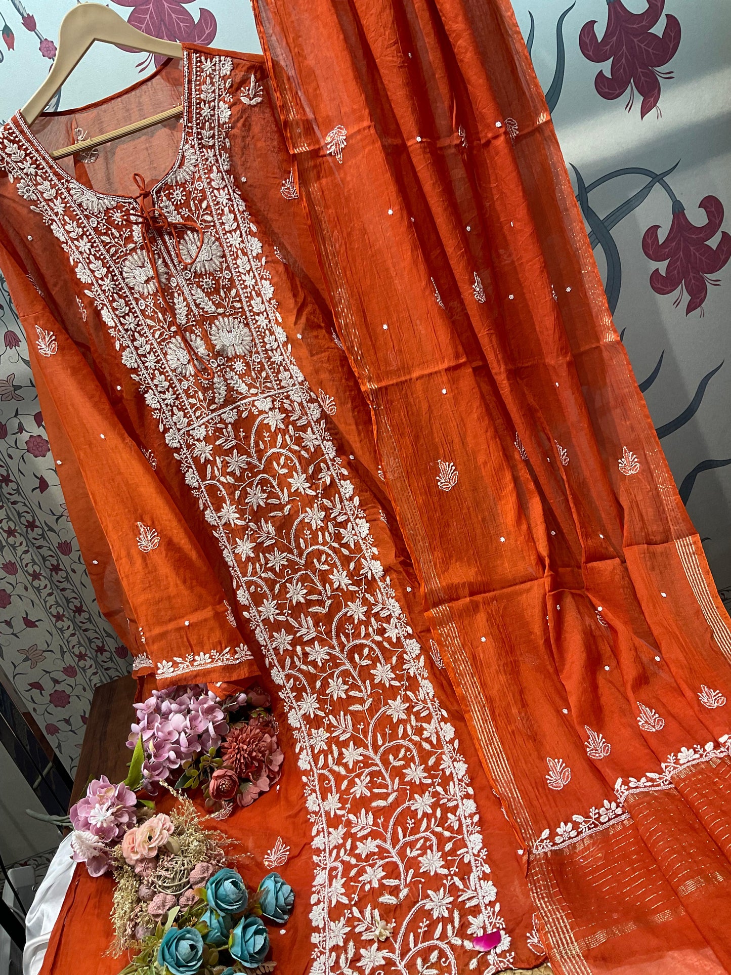 Mulmul Kurta & Dupatta