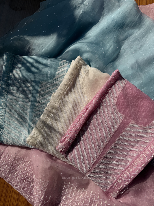 Silk Organza Anarkali