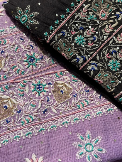 Ensemble Kurta Kota non cousu élégant