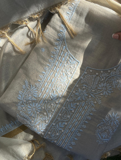 Ensemble Chikankari Lucknowi Exquis
