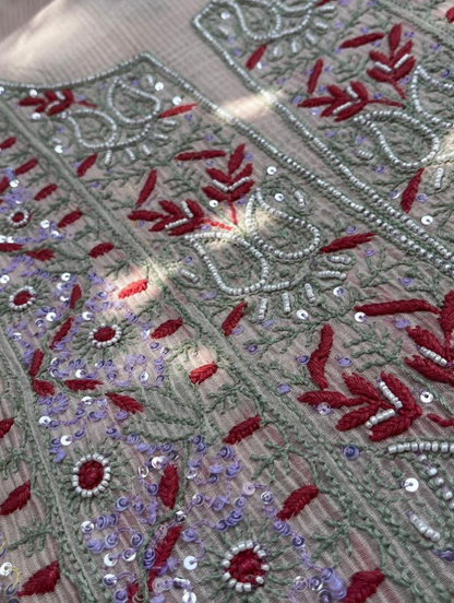 Ensemble Pur Mulmul Chikankari