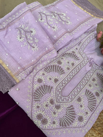 Ensemble Kurta élégant orné de perles