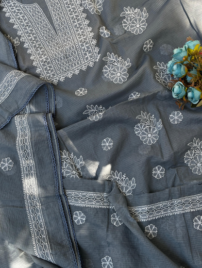 Ensemble Kota Chikankari Pur