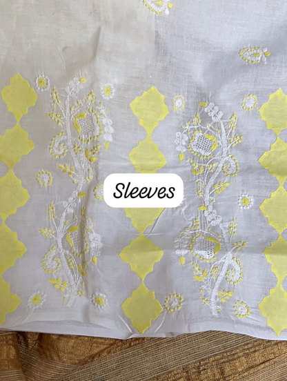 Breezy Cotton Voile Chikankari Set