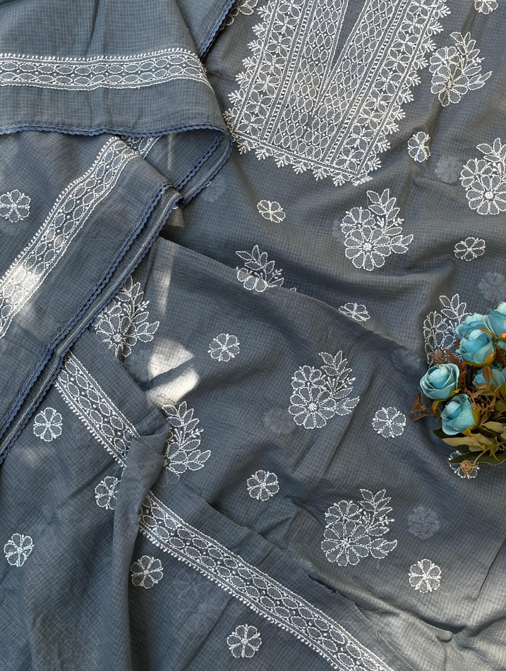 Ensemble Kota Chikankari Pur