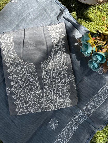 Ensemble Kota Chikankari Pur