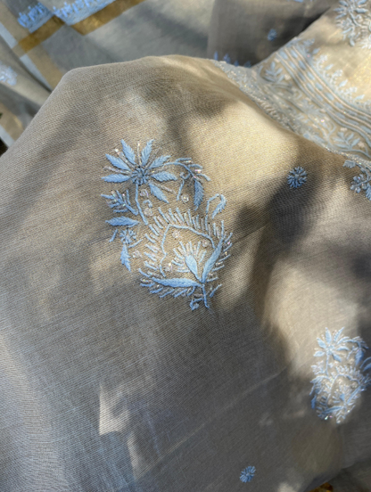Ensemble Chikankari Lucknowi Exquis