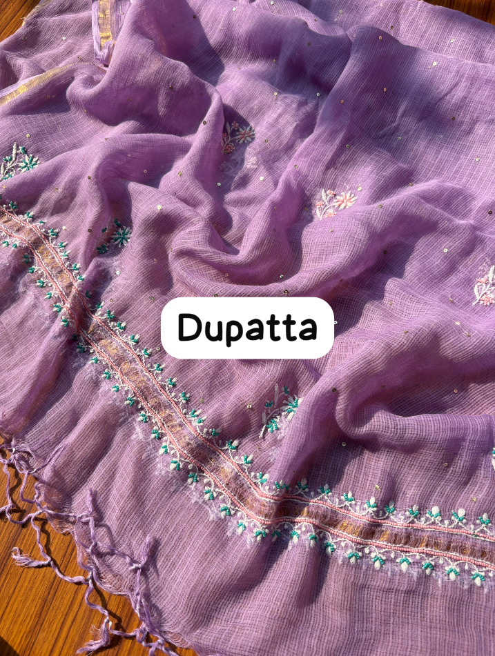 Ensemble Kurta Kota non cousu élégant