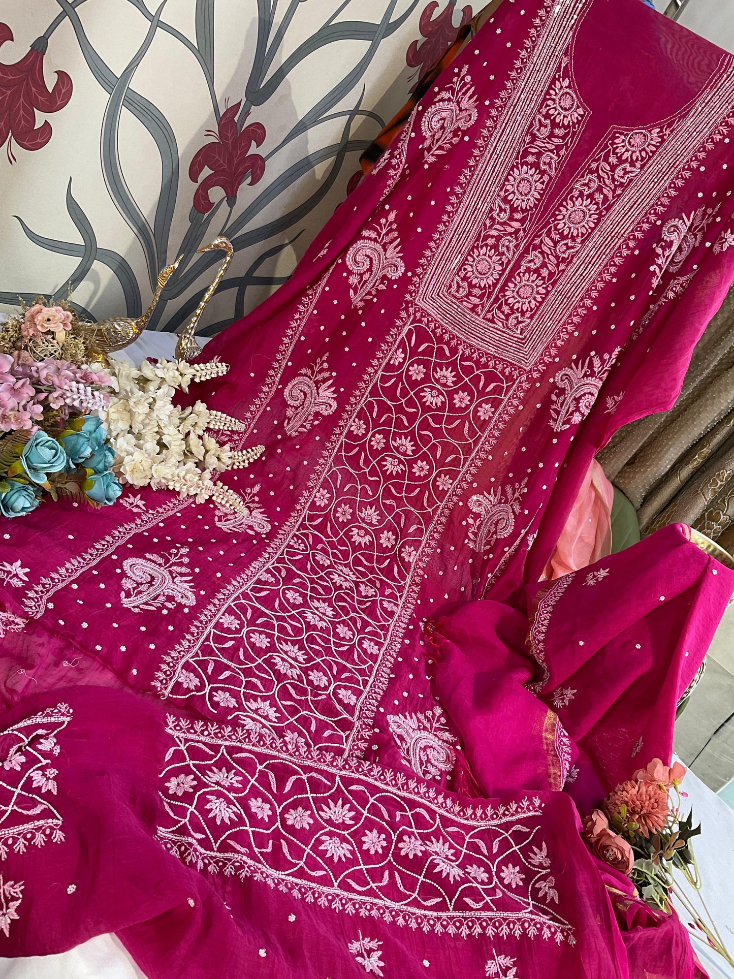 Mulmul Kurta & Dupatta