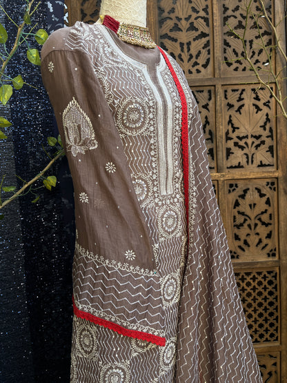 Mulmul Kurta and Dupatta set
