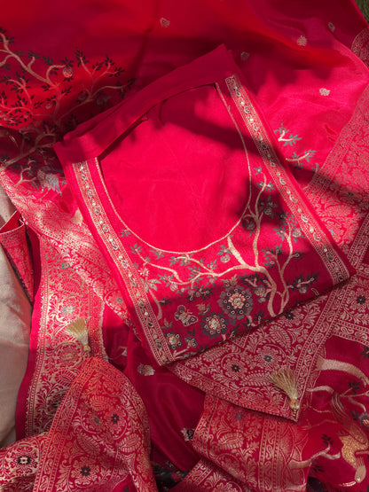 Gorgeous Banarasi Kurta Set