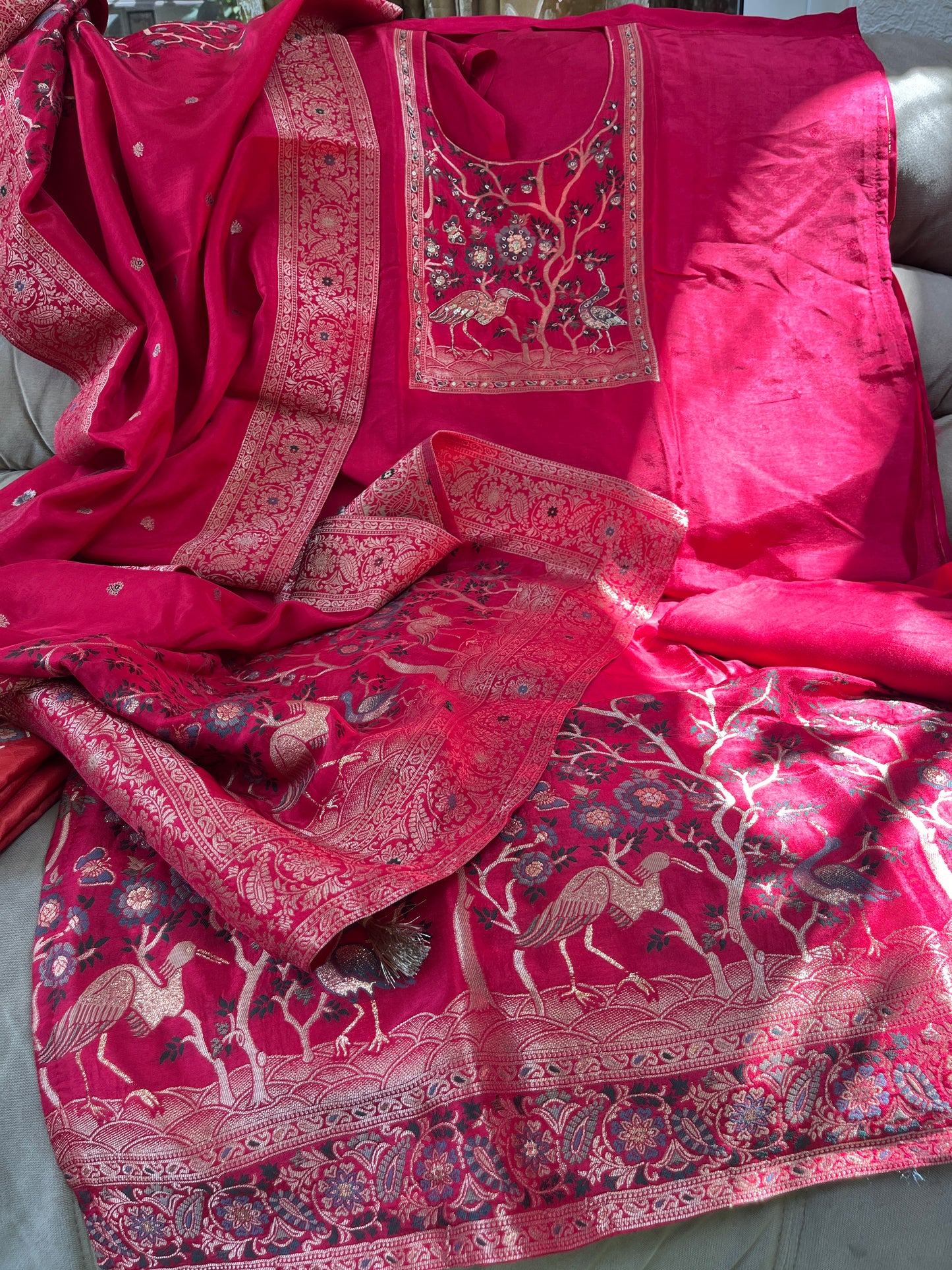 Gorgeous Banarasi Kurta Set