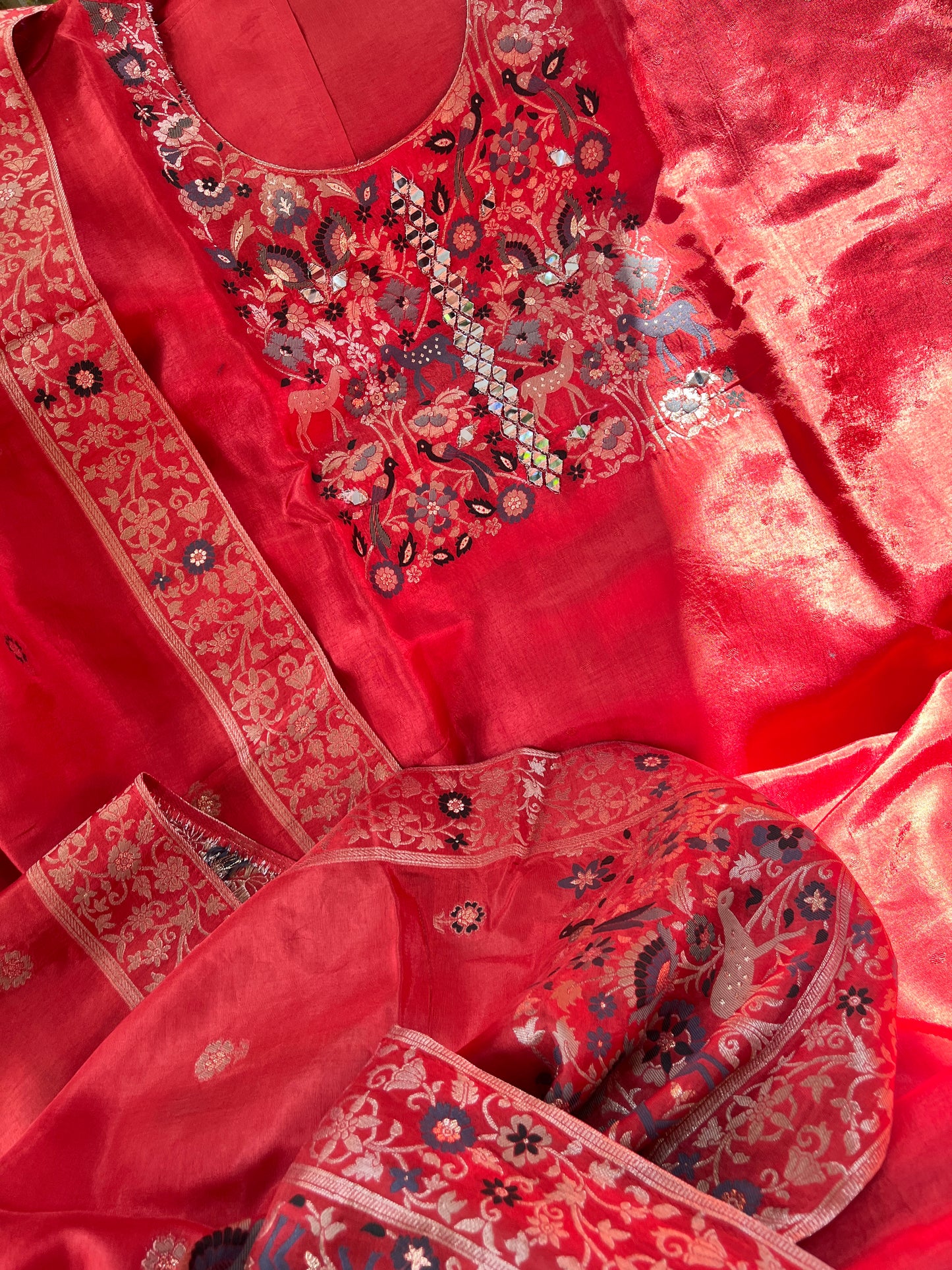Gorgeous Banarasi Kurta Set