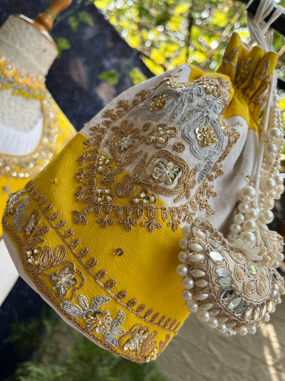 Ivory Glow Anarkali Set