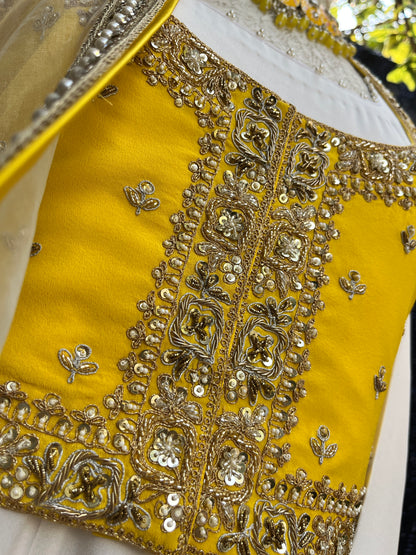 Ivory Glow Anarkali Set