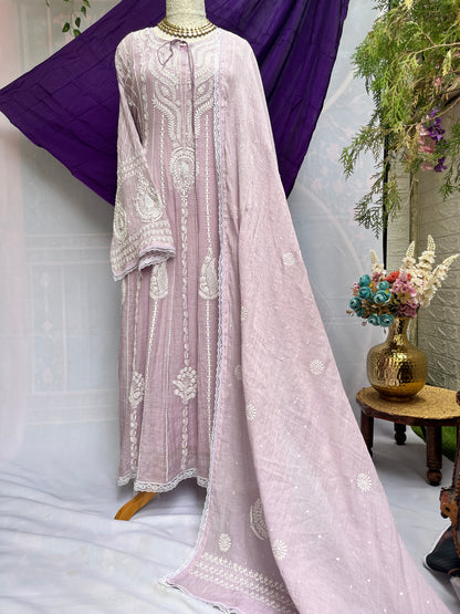 Light purple Anarkali
