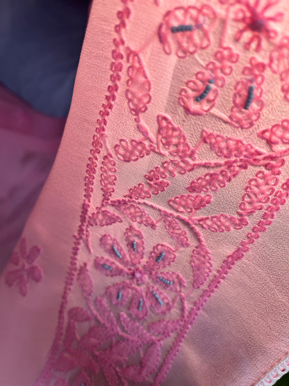 Georgette Straight Kurta Set