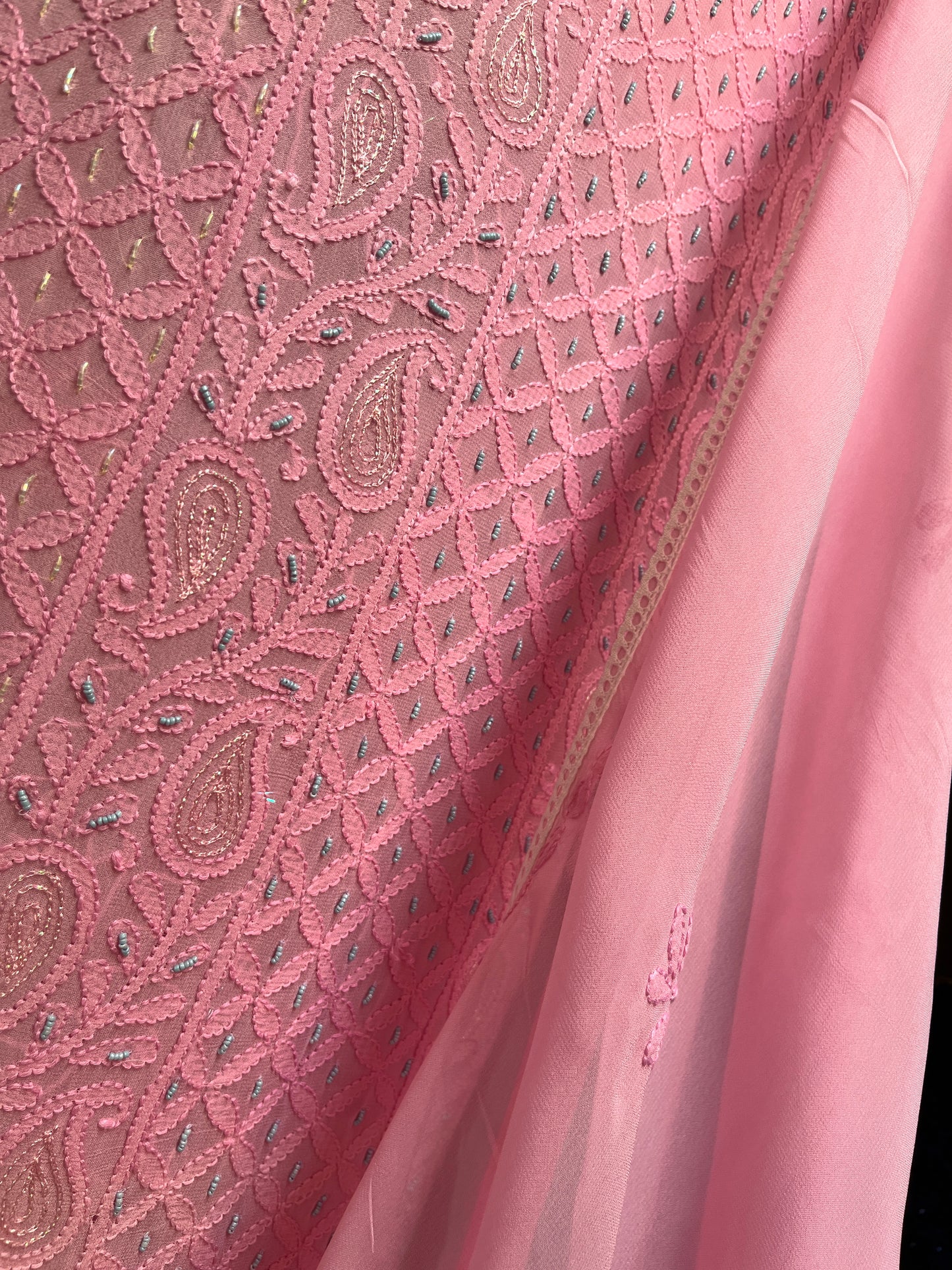 Georgette Straight Kurta Set