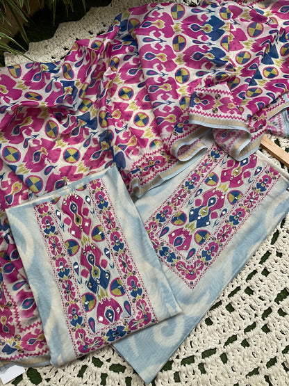 Lawn Cotton Suit Set (Set of 3) (Unstitched)
