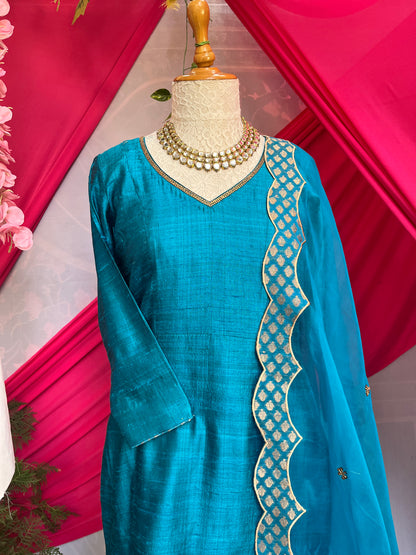 Pure Silk Kurta Set