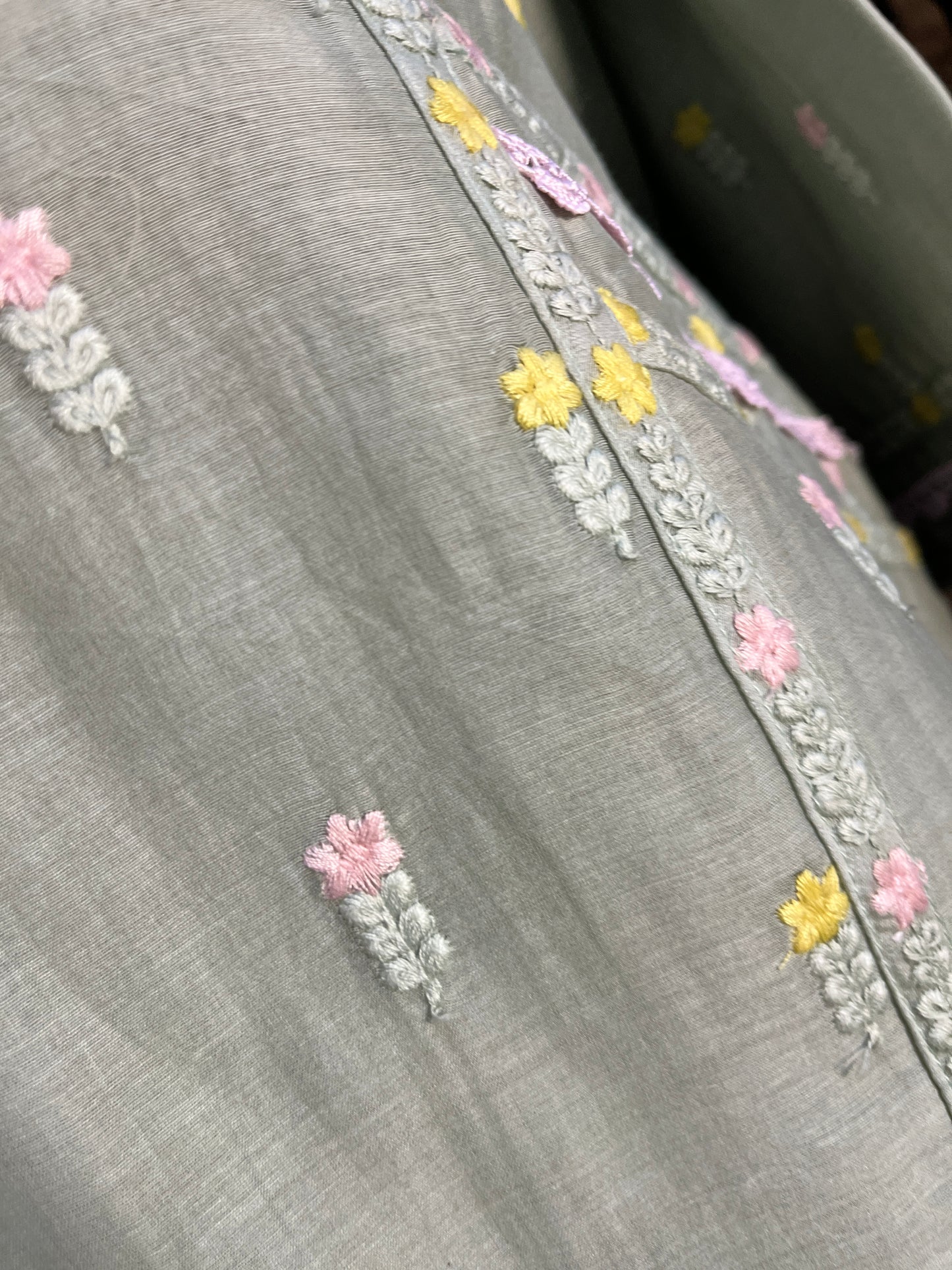 Pista green short kurta set