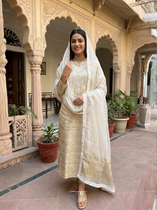 Sheer Organza Dupatta