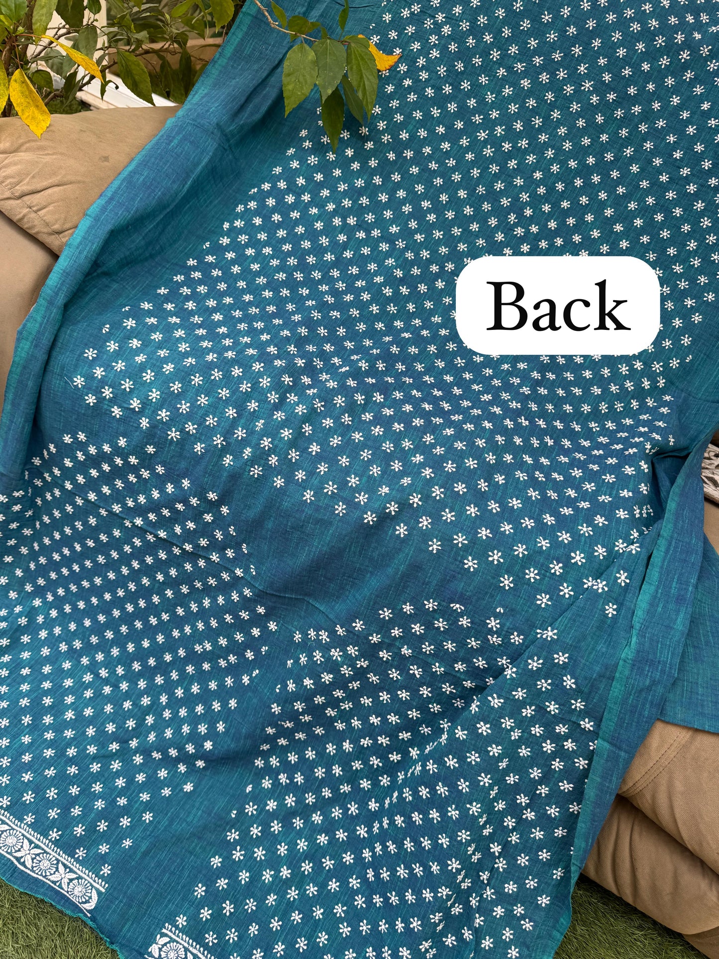 Gorgeous Cotton Kurta with Fine Chikankri Work