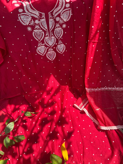 On Sale Mulmul kurta and dupatta