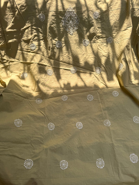 Cotton Kurta with Fine Chikankri