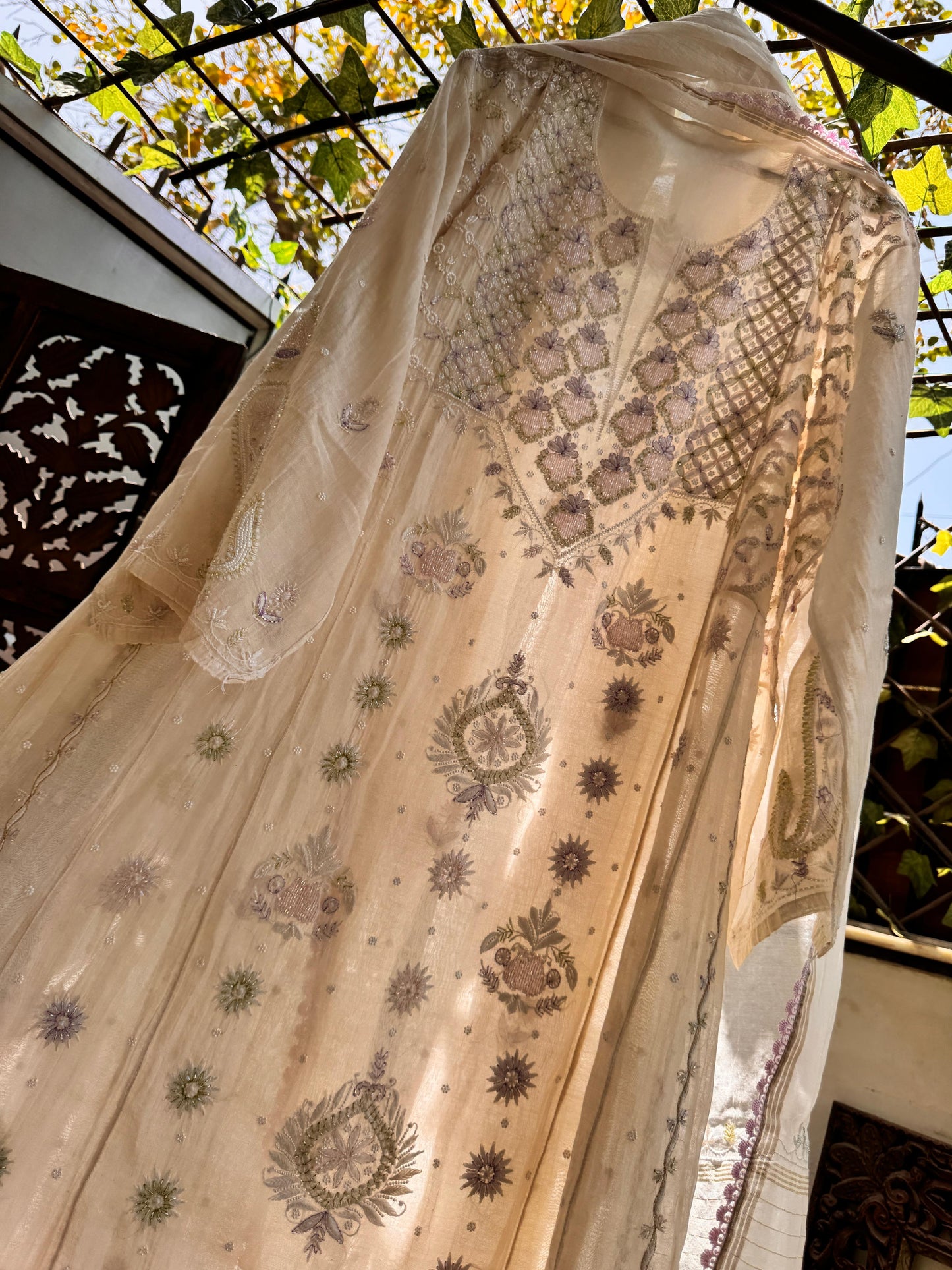 Exquisite Mulmul Anarkali
