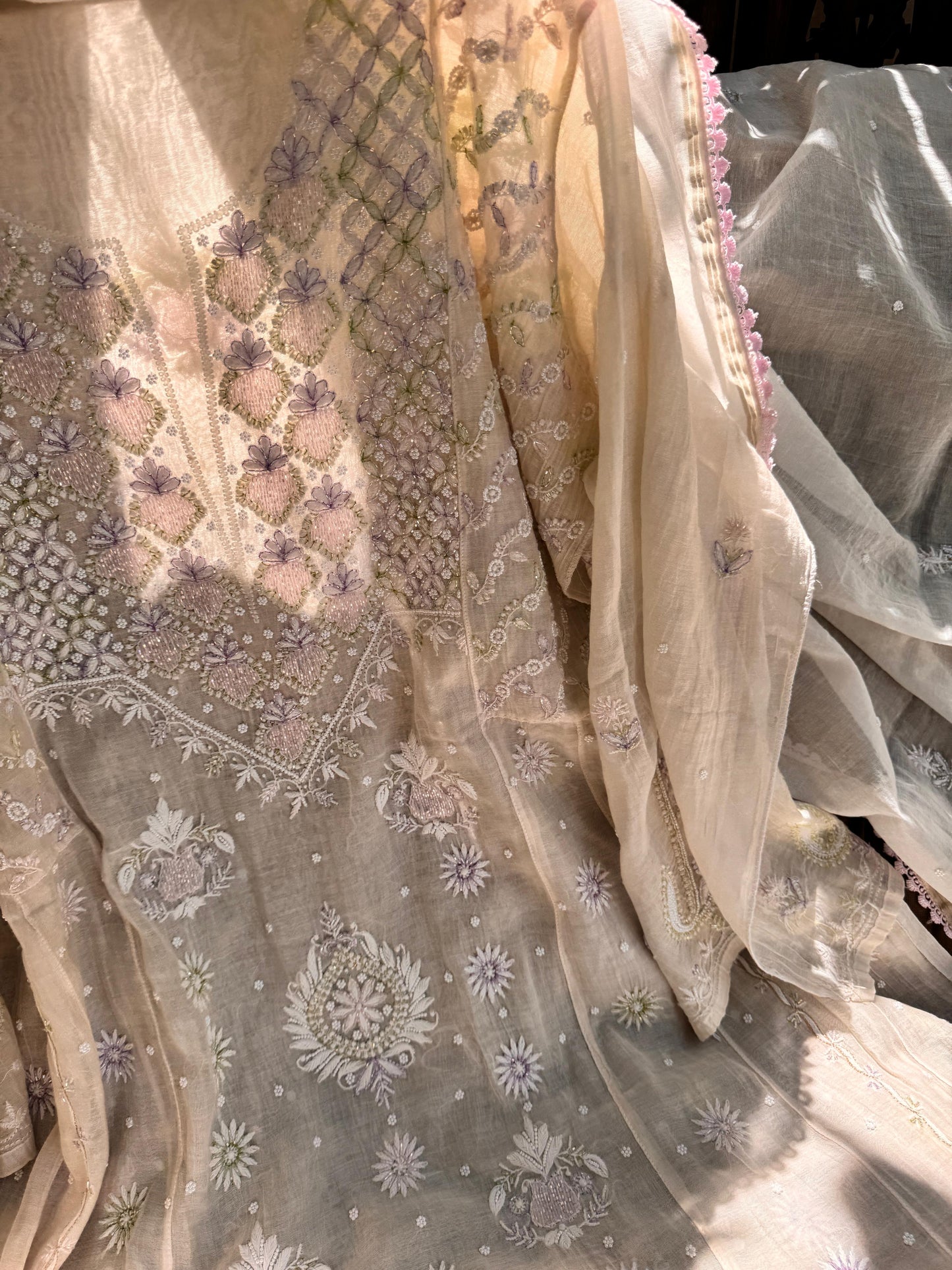 Exquisite Mulmul Anarkali