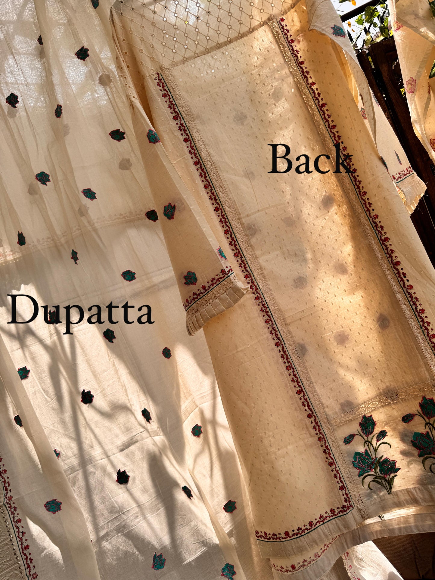 Cotton Shirts with Dot n Block Prints