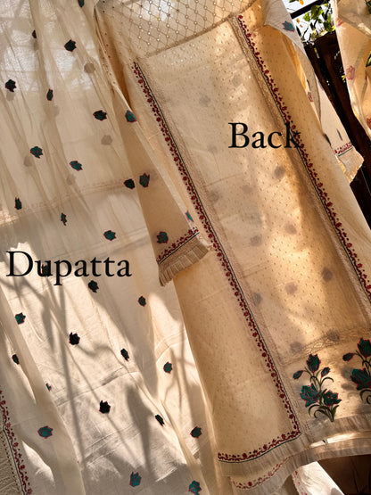 Cotton Shirts with Dot n Block Prints