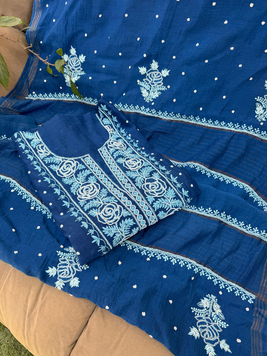 Mulmul Kurta and Dupatta on Sale
