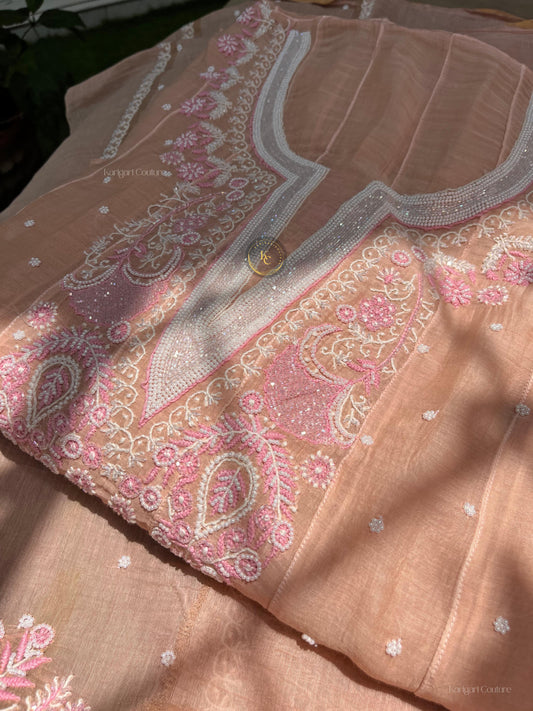 Masterpiece in Motion: Anarkali Adorned with Timeless Craftsmanship