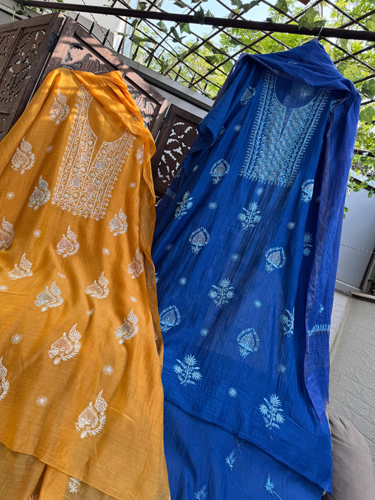 Chikankari & Pearls: A Celebration of Timeless Beauty