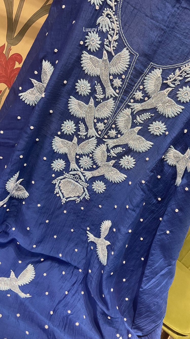 Pure Mulmul Kurta & Dupatta