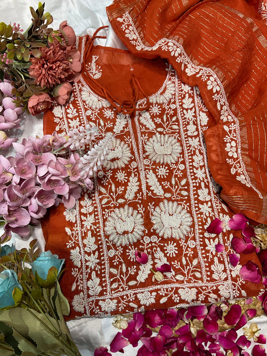 Mulmul Kurta & Dupatta